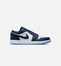 Air Jordan 1 Low Men's Sneakers - Midnight Navy / University Blue