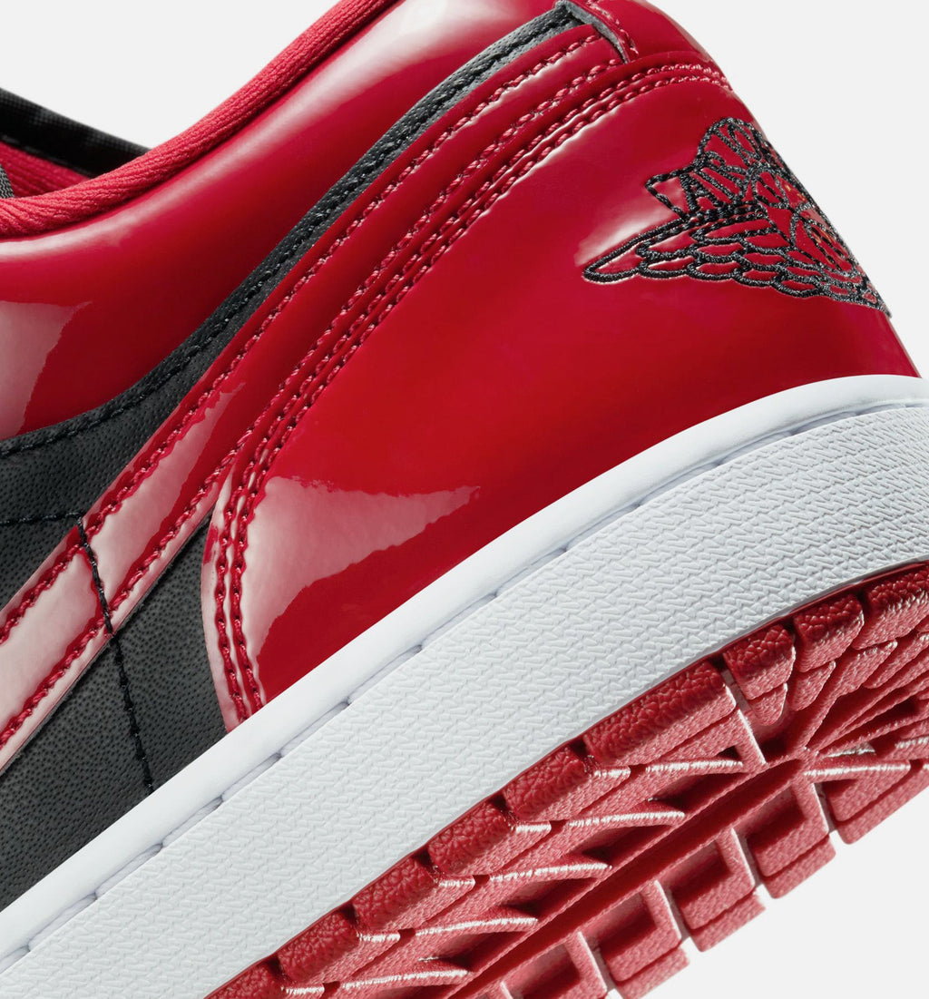 Air Jordan 1 Low SE Men's Sneakers - Black / Varsity Red