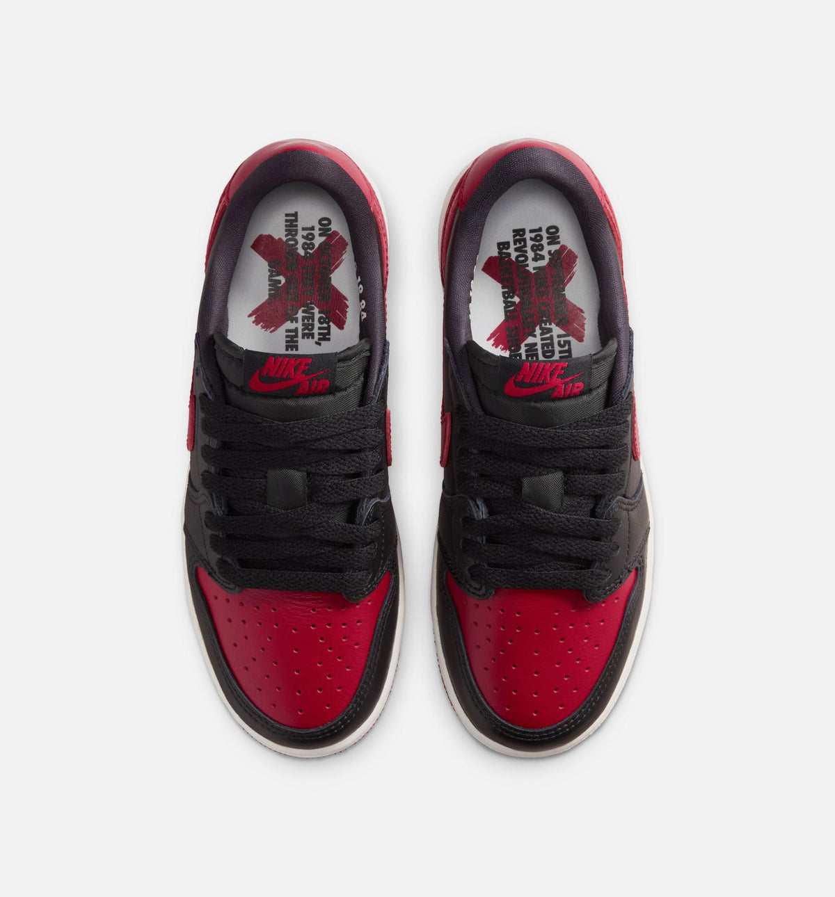 Air Jordan 1 Retro Low OG Banned Grade School Sneakers