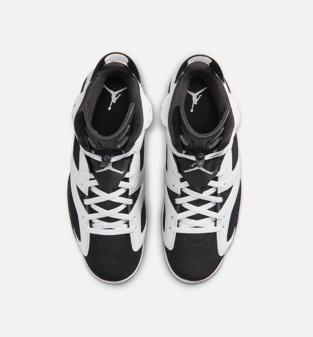 Air Jordan 6 Retro Black and White Men's Sneakers