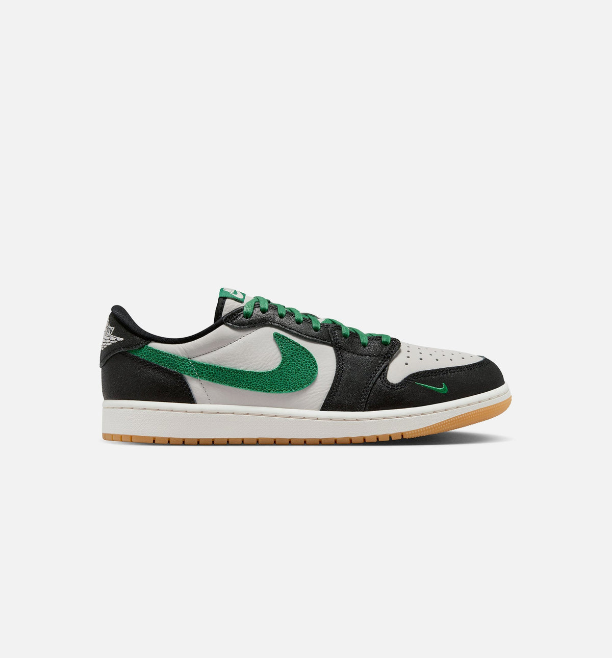 Air Jordan 1 Retro Low OG Phantom & Pine Green Men's Sneakers