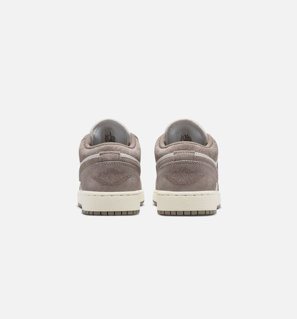 Air Jordan 1 Low Grade School Sneakers - Olive Grey
