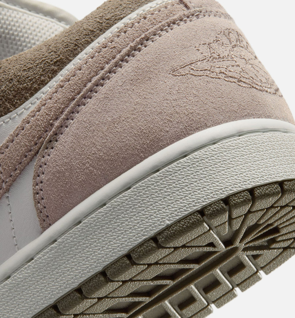 Air Jordan 1 Low Men's Sneakers - Olive Grey / Enigma Stone