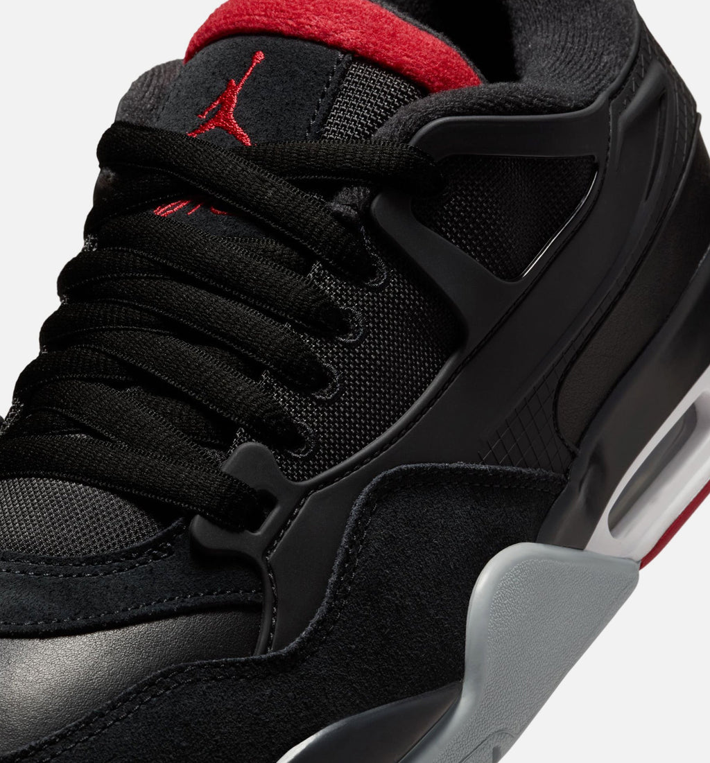 Air Jordan 4 RM Men's Sneakers - Black / Wolf Grey