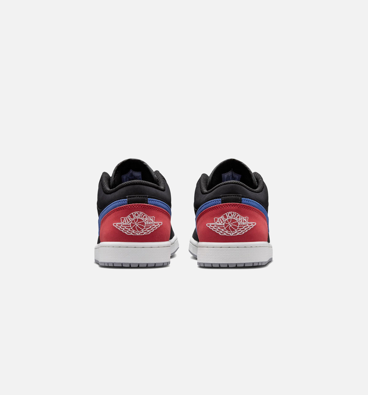 Air Jordan 1 Low Men's Sneakers - Black / True Blue / Varsity Red