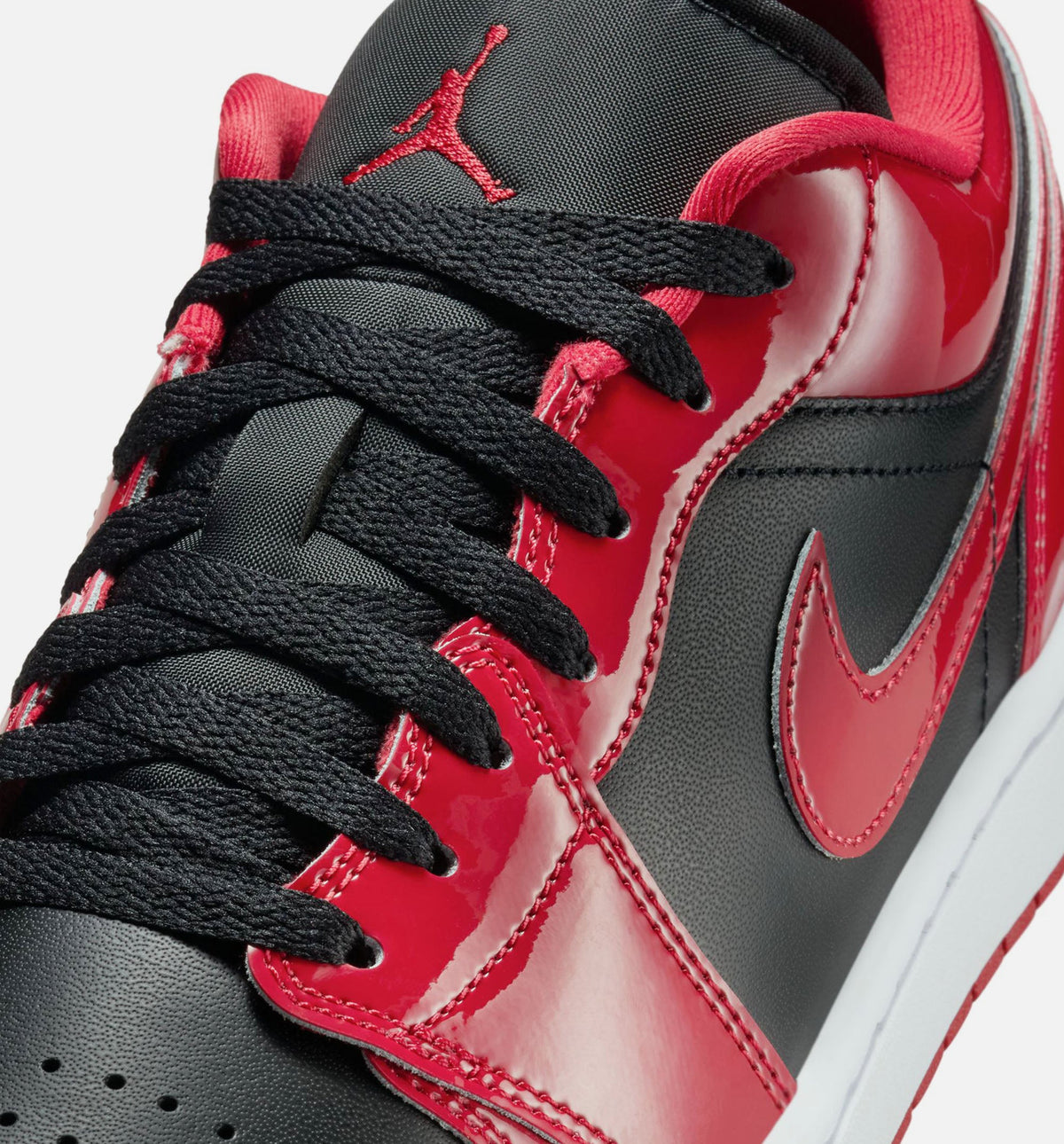 Air Jordan 1 Low SE Men's Sneakers - Black / Varsity Red